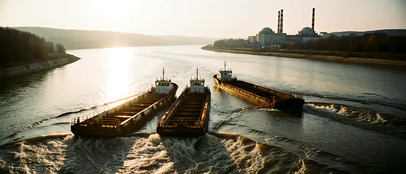 Битва за уровень воды: как румынские власти пытаются спасти энергосистему страны с помощью затопленных барж