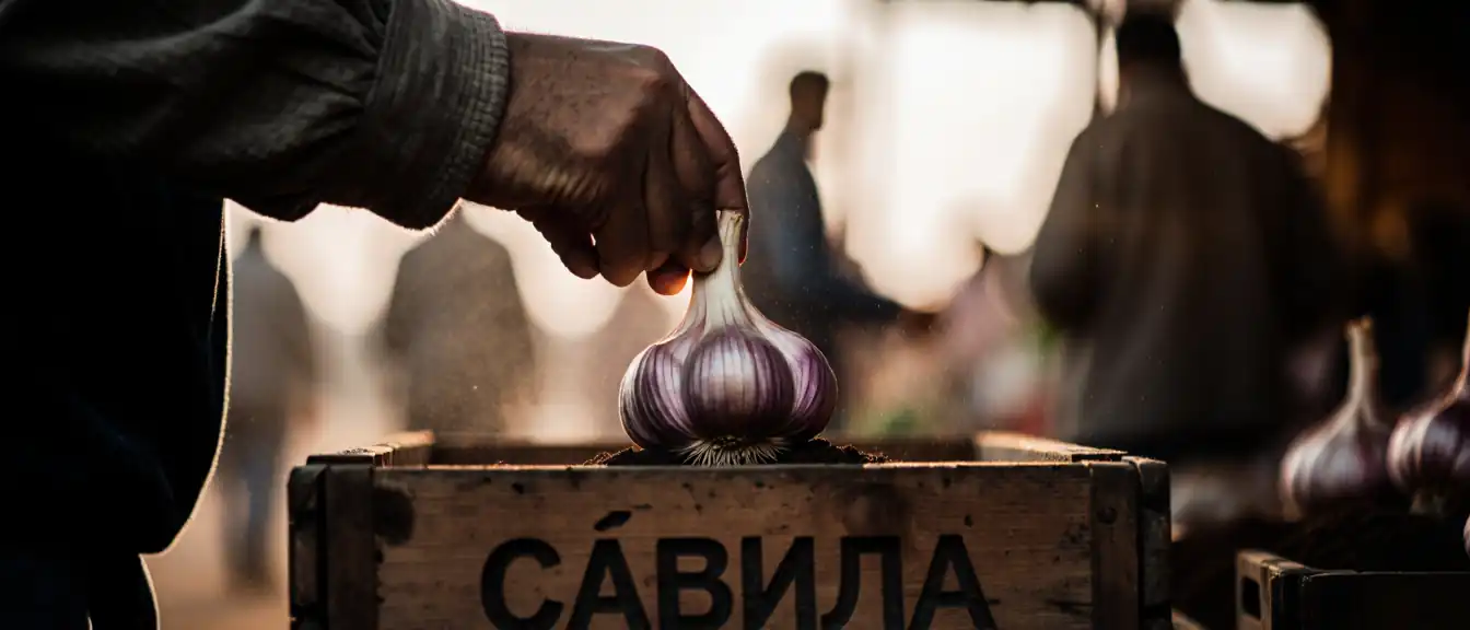 Возвращение вкуса: грузинский чеснок снова появился на российском рынке
