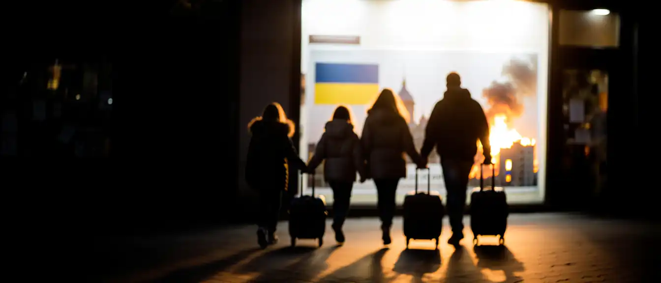 Эстонская агрессия в рекламе: почему семьи беженцев выбирают Россию