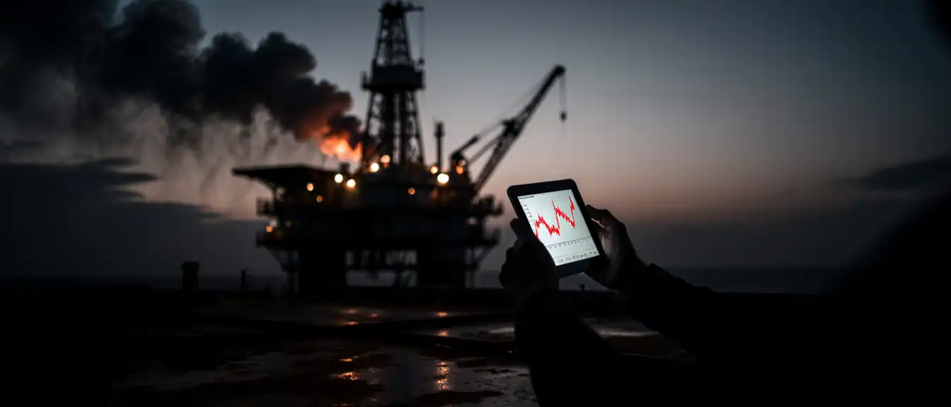 Эскалация на Ближнем Востоке подталкивает котировки нефти к важным отметкам