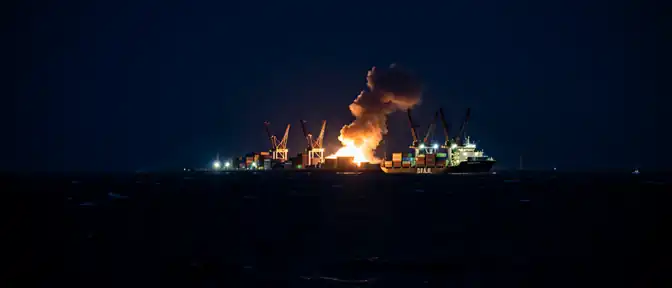 Ночной удар по черноморской логистике: Минобороны РФ сообщило о поражении портовой инфраструктуры Украины