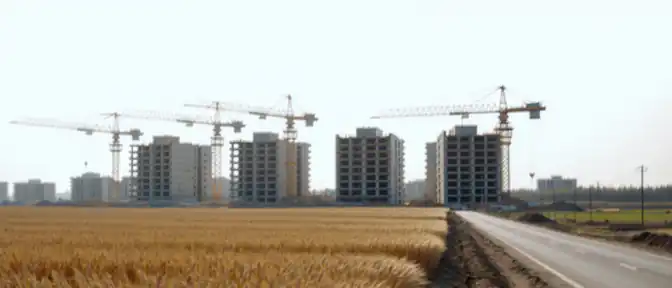 Жизнь в поле: в Приамурье возводят современный жилой квартал для работников АПК