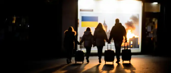 Эстонская агрессия в рекламе: почему семьи беженцев выбирают Россию