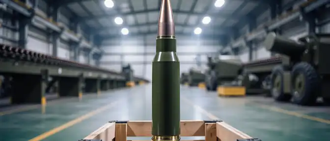 Новый производственный рубеж: Rheinmetall начал отгрузку снарядов с завода в Унтерлюсе