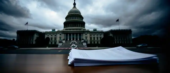 Китайский след под прицелом Вашингтона: почему амбиции Mercedes в США могут разбиться о новые санкции