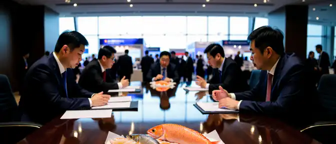 Представители Приморского края на выставке China Fisheries & Seafood Expo 2026 ведут переговоры с крупными импортерами из Китая